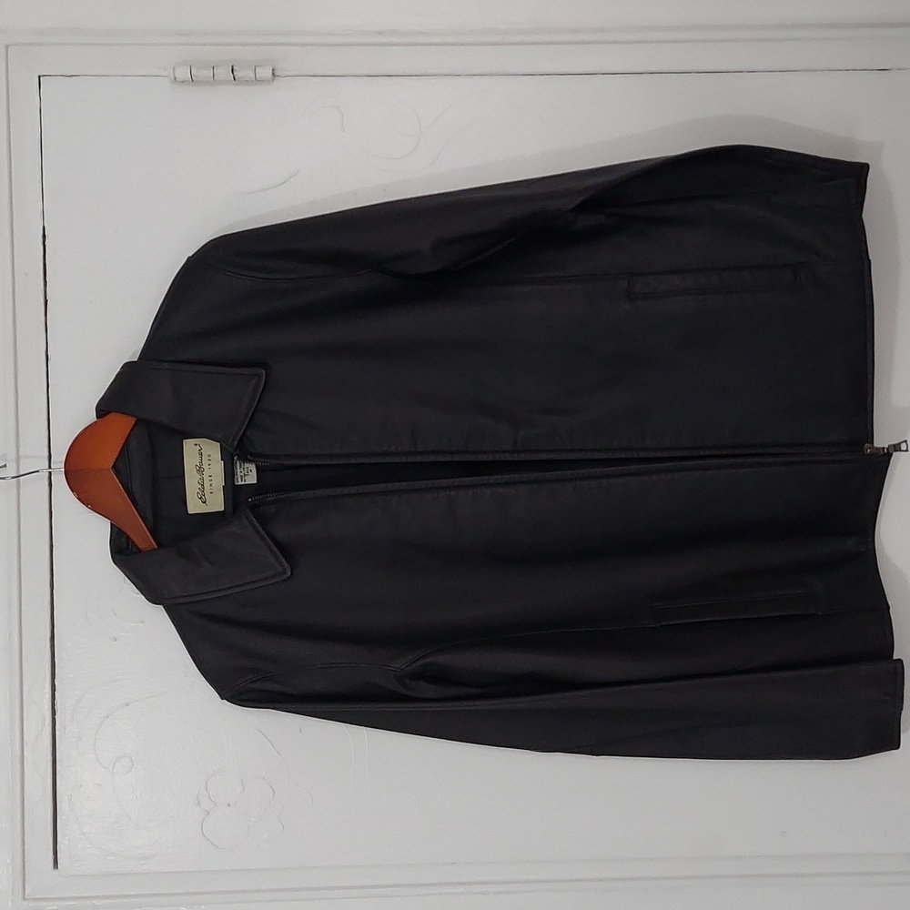 Gently Used Black Eddie Bauer Tall Medium women's jacket